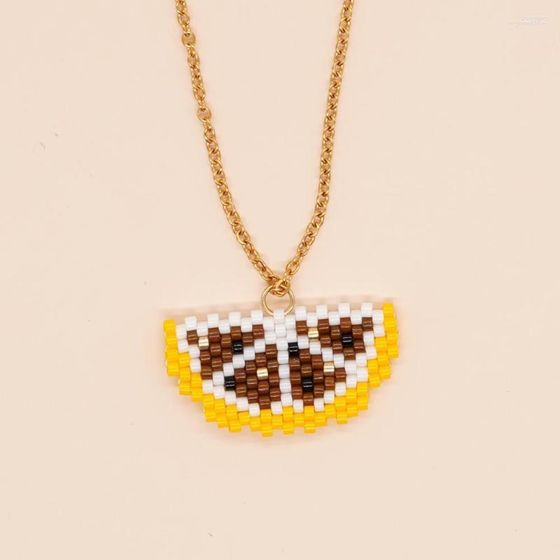 Chains Go2Boho Arrival Fruit Orange Pendent Necklace For Women Stainless Steel Chain Jewelry Miyuki Beads
Chains Go2Boho Arrival Fruit Orange Pendent Necklace For Women Stainless Steel Chain Jewelry Miyuki Beads