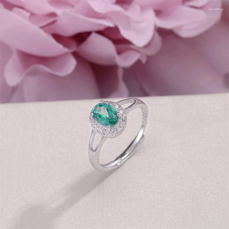 Cluster Rings Fine Jewelry Sterling Silver For Women 7 5mm Natural Gemstone Topaz Green Oval Adjustable Ring Charms Accessories R-TO003
Cluster Rings Fine Jewelry Sterling Silver For Women 7 5mm Natural Gemstone Topaz Green Oval Adjustable Ring Charms Accessories R-TO003