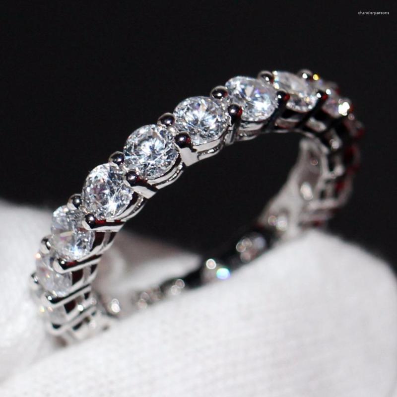 Cluster Rings Size 5-10 Vecalon Top Selling Fashion Jewelry Clear White 5A Zirconia Enternity Female Cute Wedding Engagement Band Ring Gift
Cluster Rings Size 5-10 Vecalon Top Selling Fashion Jewelry Clear White 5A Zirconia Enternity Female Cute Wedding Engagement Band Ring Gift