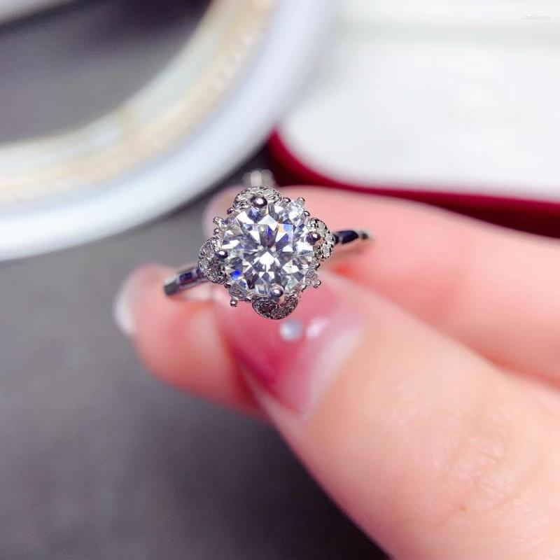 Cluster Rings Yellow Moissanite Ring Real 925 Silver Fine Jewelry 1CT Lab Diamond Certified Shiny White Women Engagement Gift
Cluster Rings Yellow Moissanite Ring Real 925 Silver Fine Jewelry 1CT Lab Diamond Certified Shiny White Women Engagement Gift