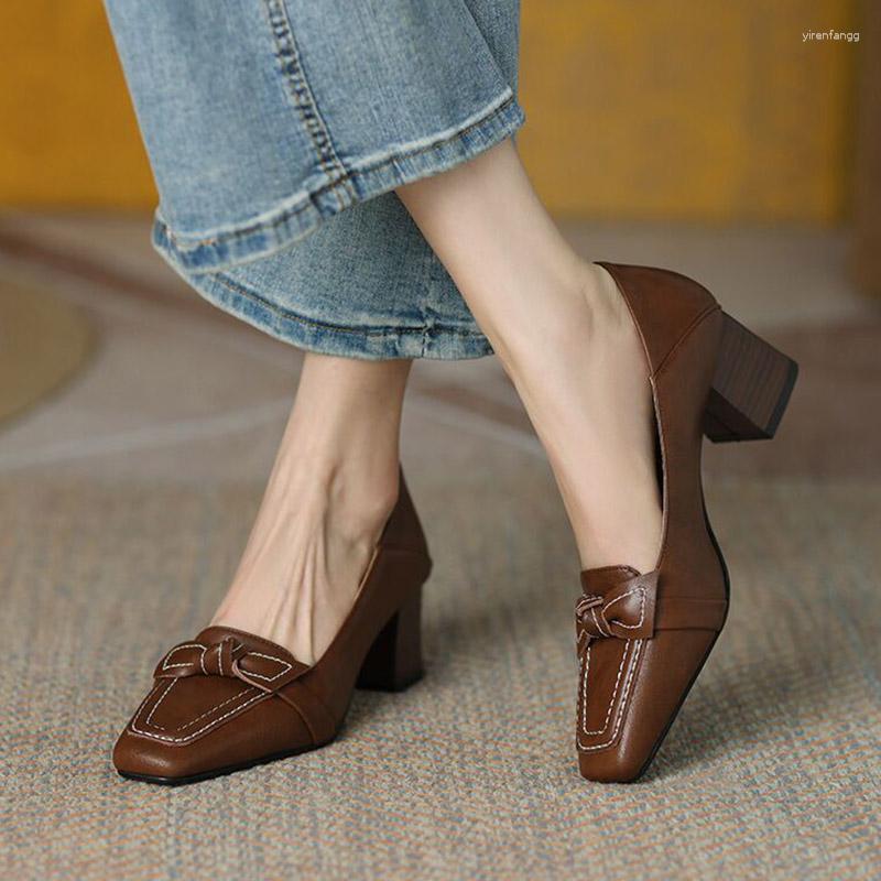 Dress Shoes Square Toe Bowknot Mid-heel Leather Mary Jane Women's Spring Autumn One Pedal Bow Retro Solid Thick Heel High Heels, Beige
Dress Shoes Square Toe Bowknot Mid-heel Leather Mary Jane Women's Spring Autumn One Pedal Bow Retro Solid Thick Heel High Heels, Beige