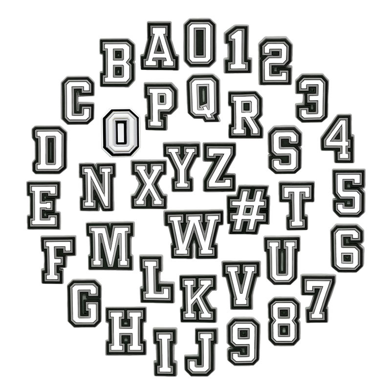 Anime charms black alphabets wholesale childhood memories funny gift cartoon charms shoe accessories pvc decoration buckle soft rubber clog charms, Equally mixed colors
Anime charms black alphabets wholesale childhood memories funny gift cartoon charms shoe accessories pvc decoration buckle soft rubber clog charms, Equally mixed colors
