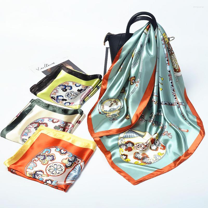 Scarves Chinese Fan Design Winter Scarf Women Square Female Bandana Fashion Handkerchief Ladies Hijab Kerchief
Scarves Chinese Fan Design Winter Scarf Women Square Female Bandana Fashion Handkerchief Ladies Hijab Kerchief