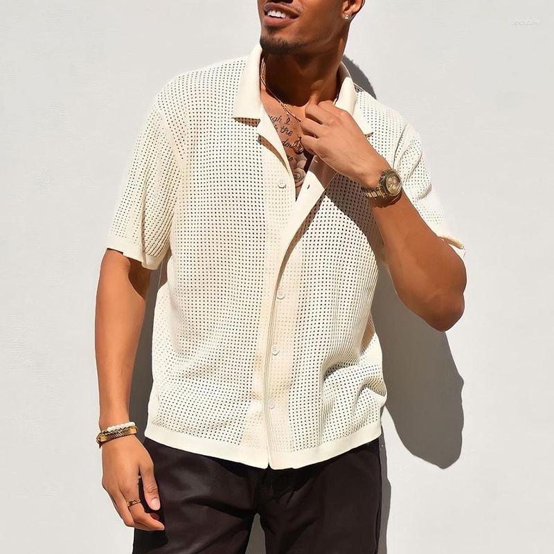 Men's Casual Shirts Men's 2023 Fashion Beach Breathable Shirt Men Summer Loose Solid Color Short Sleeve Cardigan Leisure Men's, N00701 khaki
Men's Casual Shirts Men's 2023 Fashion Beach Breathable Shirt Men Summer Loose Solid Color Short Sleeve Cardigan Leisure Men's, N00701 khaki