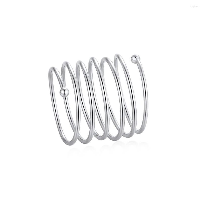 Cluster Rings U7 925 Sterling Silver Stackable Knuckle Ring Full Cable Wrapped Open Finger For Women Men Minimalist Jewelry
Cluster Rings U7 925 Sterling Silver Stackable Knuckle Ring Full Cable Wrapped Open Finger For Women Men Minimalist Jewelry