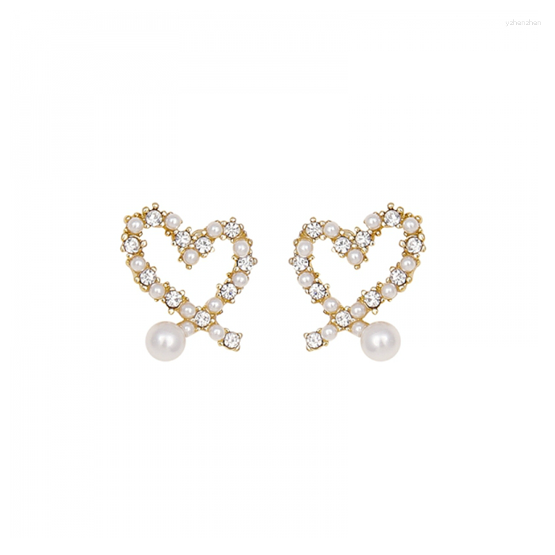 Stud Earrings Love Pearl Imitation Small Earring Cold Wind Net Red Temperament Female Fashion Brincos Gift
Stud Earrings Love Pearl Imitation Small Earring Cold Wind Net Red Temperament Female Fashion Brincos Gift