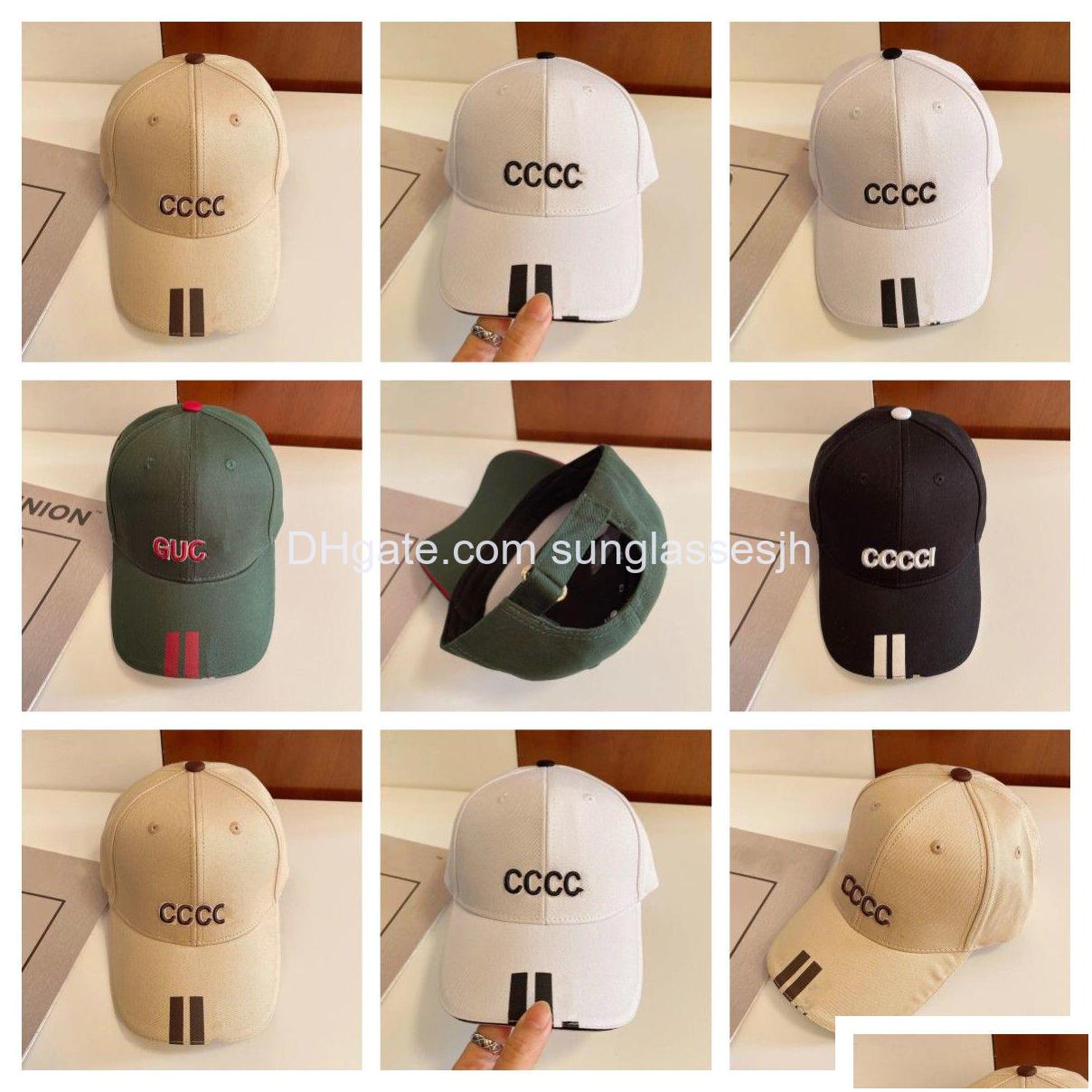 Ball Caps Adt Esigners Hats Unisex Baskball Snapback Fitted Hat Cotton Solid Colour Letter Sunshade Temperament Versatile Couple Tra Dhyxc, As show
Ball Caps Adt Esigners Hats Unisex Baskball Snapback Fitted Hat Cotton Solid Colour Letter Sunshade Temperament Versatile Couple Tra Dhyxc, As show