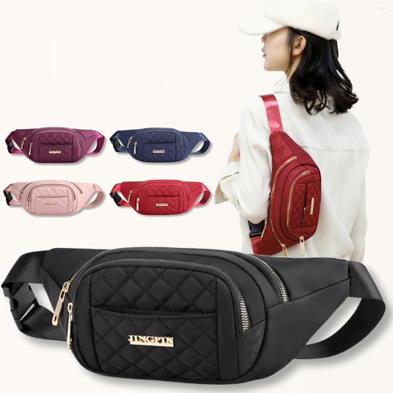 Waist Bags Nylon Waterproof Women Bag Multilayer Design Crossbody For Girls Trendy Casual Chest, Black
Waist Bags Nylon Waterproof Women Bag Multilayer Design Crossbody For Girls Trendy Casual Chest, Black