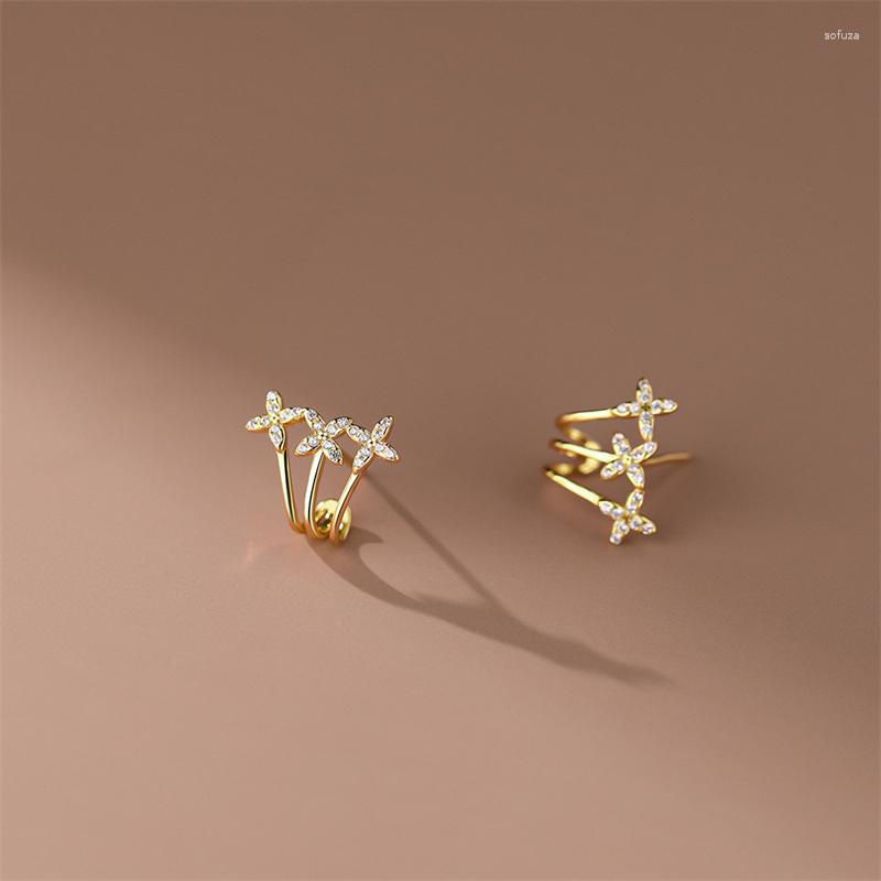Stud Earrings 925 Sterling Silver Korean Exquisite Flower For Women Fashion Simple Temperament Piercing Jewelry Accessories
Stud Earrings 925 Sterling Silver Korean Exquisite Flower For Women Fashion Simple Temperament Piercing Jewelry Accessories