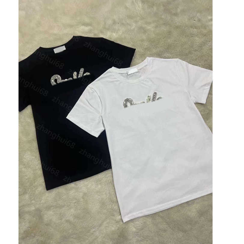 23ss tee Womens T-Shirt womens designer clothing Round neck Pure cotton Beaded with diamonds and pearls short sleeve T-shirt High quality womens clothes a1, Pink
23ss tee Womens T-Shirt womens designer clothing Round neck Pure cotton Beaded with diamonds and pearls short sleeve T-shirt High quality womens clothes a1, Pink