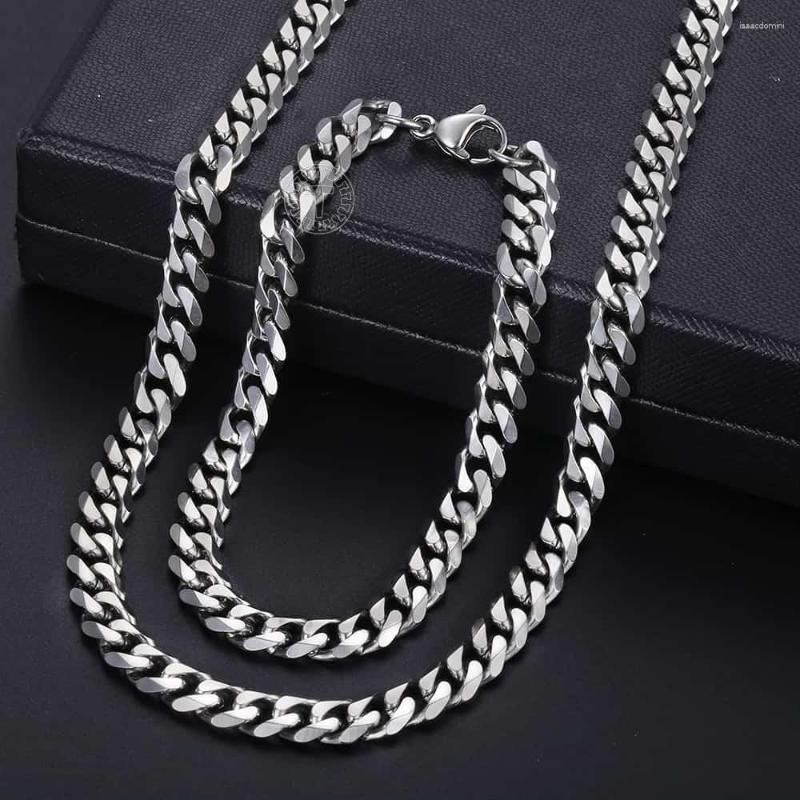 Necklace Earrings Set Davieslee Bracelet Jewelry For Men Stainless Steel Curb Cuban Chain Mens Silver Color 3/5/7 Mm DKS114, Picture shown
Necklace Earrings Set Davieslee Bracelet Jewelry For Men Stainless Steel Curb Cuban Chain Mens Silver Color 3/5/7 Mm DKS114, Picture shown