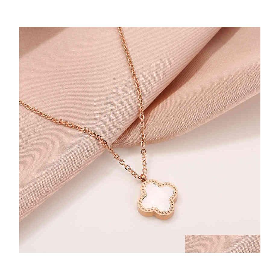 Pendant Necklaces Steel Necklace Clover Geometric Clavicle Chain Ornament Drop Delivery Jewelry Pendants Ots28 Dhd8O
Pendant Necklaces Steel Necklace Clover Geometric Clavicle Chain Ornament Drop Delivery Jewelry Pendants Ots28 Dhd8O