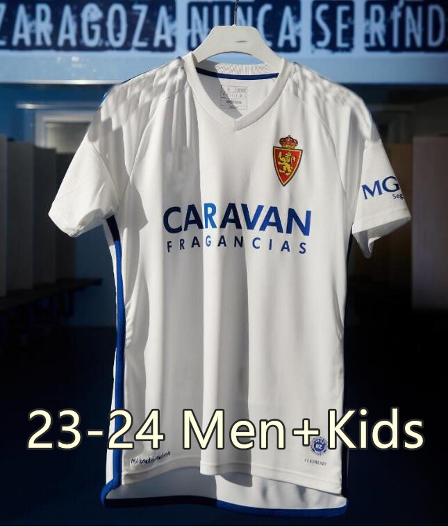 23 24 Real Zaragoza FRAN GAMEZ Soccer jerseys ZAPATER 2023 2024 JERSEY POMBO SHINJI KAGAWA Football shirts GUTI JAVI ROS KIDS L. SUAREZ camiseta de futbol home away
23 24 Real Zaragoza FRAN GAMEZ Soccer jerseys ZAPATER 2023 2024 JERSEY POMBO SHINJI KAGAWA Football shirts GUTI JAVI ROS KIDS L. SUAREZ camiseta de futbol home away