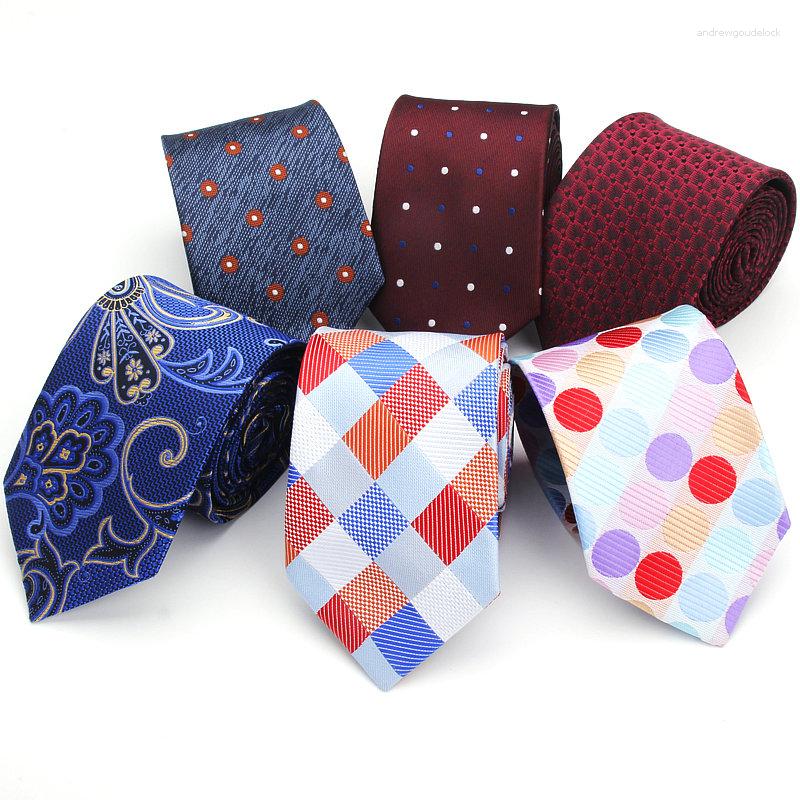 Bow Ties 23 Style Neck Tie Men 7.5cm Skinny Necktie Wedding Polyester Black Dot Plaid Fashion Mens Business Stripe
Bow Ties 23 Style Neck Tie Men 7.5cm Skinny Necktie Wedding Polyester Black Dot Plaid Fashion Mens Business Stripe