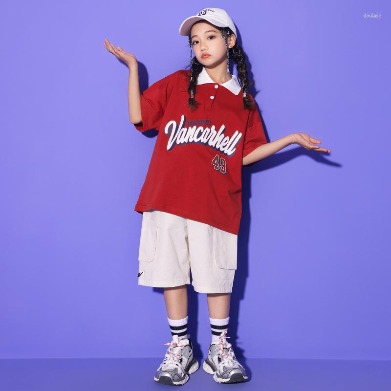 Stage Wear Kid Hip Hop Dance Clothes Boys Red T-Shirt Loose Summer Jogger Street Dancewear Girls Jazz Practice Performance Costume 6 8 10 Y
Stage Wear Kid Hip Hop Dance Clothes Boys Red T-Shirt Loose Summer Jogger Street Dancewear Girls Jazz Practice Performance Costume 6 8 10 Y
