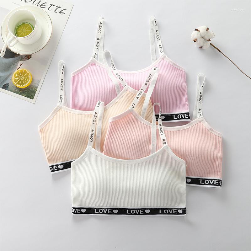 Camisoles & Tanks Girls' Underwear High School Youth Puberty Small Vests Bras 15 Years Old, Beige 
Camisoles & Tanks Girls' Underwear High School Youth Puberty Small Vests Bras 15 Years Old, Beige