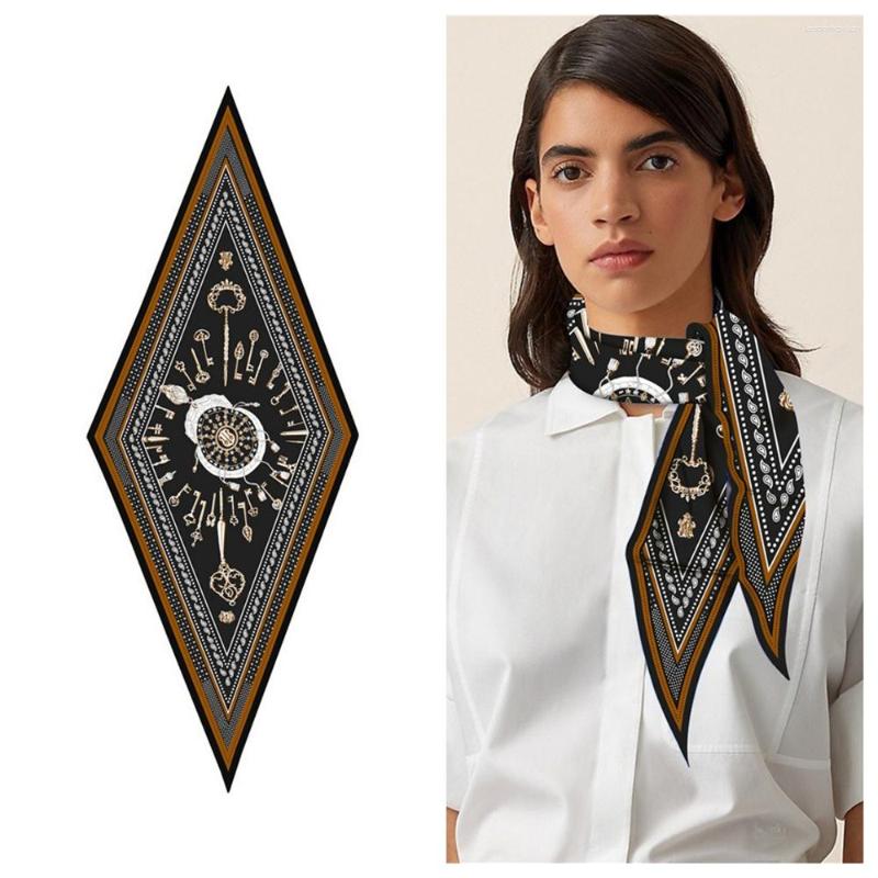 Scarves Diamond Shape Silk Scarf Women Hijab Headscarf Fashion Women's Neck Shawl 2023 Key Lock Printing
Scarves Diamond Shape Silk Scarf Women Hijab Headscarf Fashion Women's Neck Shawl 2023 Key Lock Printing