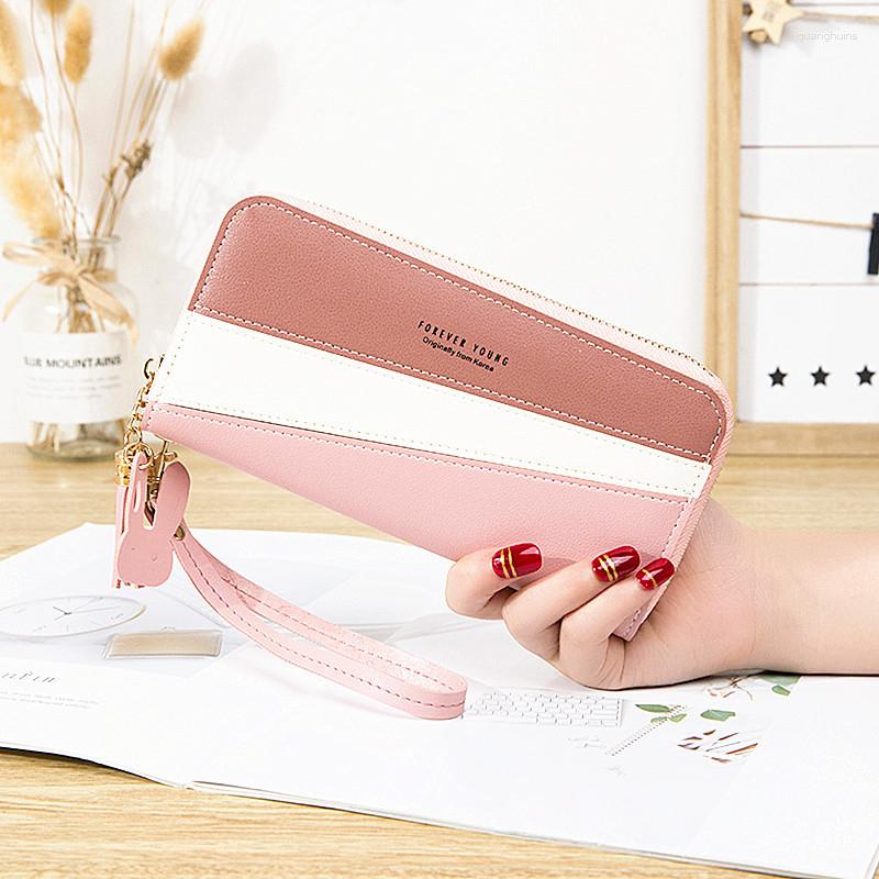 Wallets Lady Hand Bag Purse Female Long Bump Color Stitching Zipper Tassel High-capacity Wallet Mobile Phone Packages Women, Black
Wallets Lady Hand Bag Purse Female Long Bump Color Stitching Zipper Tassel High-capacity Wallet Mobile Phone Packages Women, Black