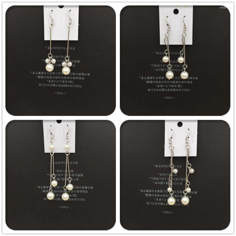 Dangle Earrings KoreanVersion Is Simple And Versatile Sweet FreshTassels Long Imitation Pearl Fashionable Advanced
Dangle Earrings KoreanVersion Is Simple And Versatile Sweet FreshTassels Long Imitation Pearl Fashionable Advanced