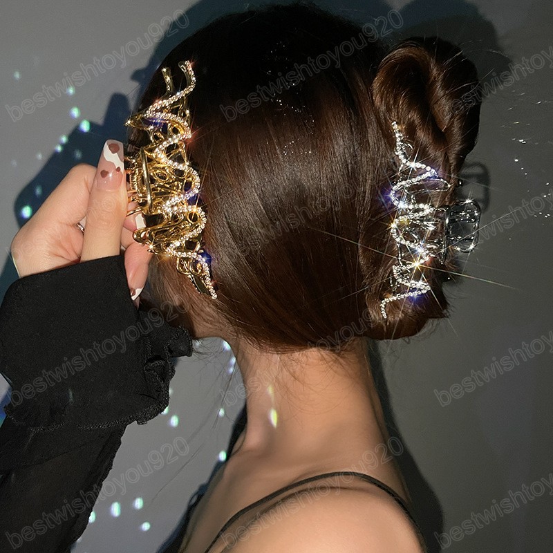 Fashion Geometric Alloy Hair Claws Women Shiny Rhinestone Crystal Irregular Hair Clips Headwear Hair Accessories Party Gifts
Fashion Geometric Alloy Hair Claws Women Shiny Rhinestone Crystal Irregular Hair Clips Headwear Hair Accessories Party Gifts