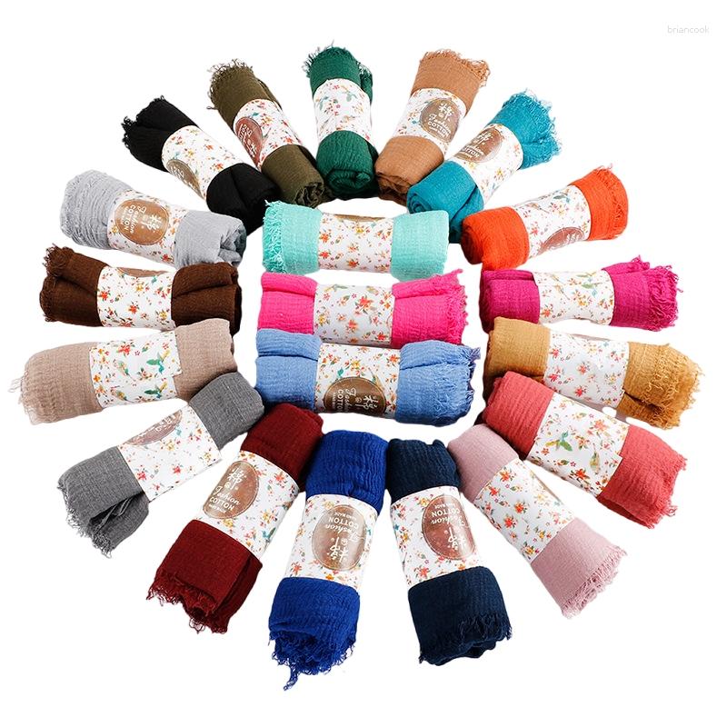 Scarves ChenKio 2Pcs Plain Wrinkle Wrap Cotton Viscose Long Shawl Scarf Women Crinkle Hijab Muslim Head Wholesale
Scarves ChenKio 2Pcs Plain Wrinkle Wrap Cotton Viscose Long Shawl Scarf Women Crinkle Hijab Muslim Head Wholesale