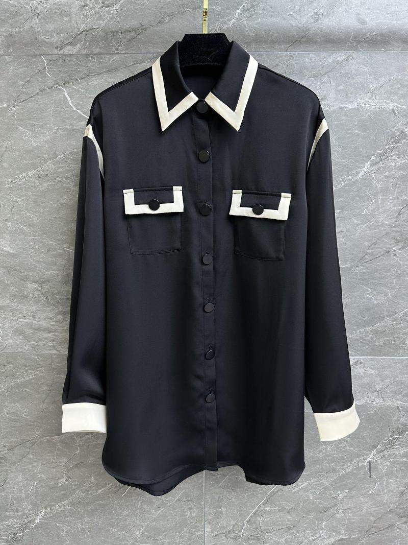 Women' Blouses Color Matching Shirt Lapel Collar Design Fabric Skin-friendly Comfortable Breathable Casual Fashion 2023 Summer 0327, Black
Women' Blouses Color Matching Shirt Lapel Collar Design Fabric Skin-friendly Comfortable Breathable Casual Fashion 2023 Summer 0327, Black
