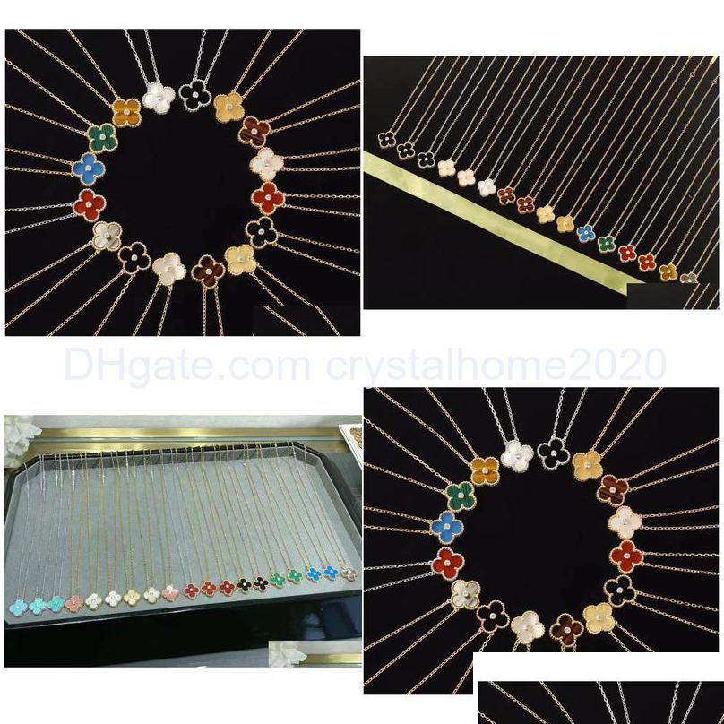 Pendant Necklaces Luxury Va Brand Clover Designer Gold Black Blue White Pink Red Green Stone Sweet Flower 15Mm 4 Le Dhyxg
Pendant Necklaces Luxury Va Brand Clover Designer Gold Black Blue White Pink Red Green Stone Sweet Flower 15Mm 4 Le Dhyxg