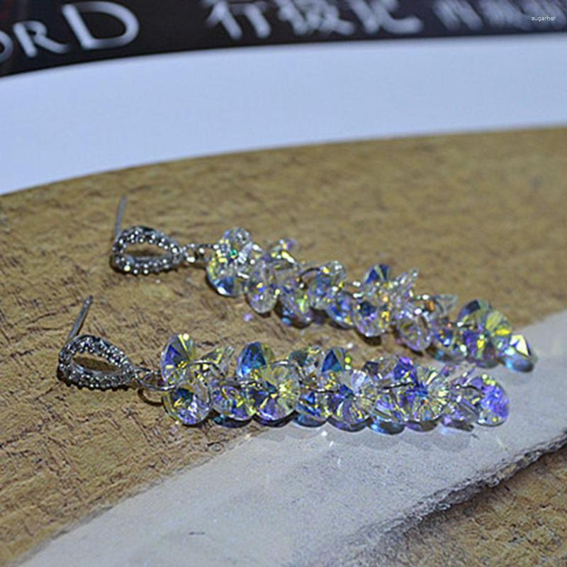 Dangle Earrings 2023 Sparkling Colorful Crystal Drop For Women Bohomia Korean Trend Luxury Party Banquet Dress Jewelry Gifts
Dangle Earrings 2023 Sparkling Colorful Crystal Drop For Women Bohomia Korean Trend Luxury Party Banquet Dress Jewelry Gifts