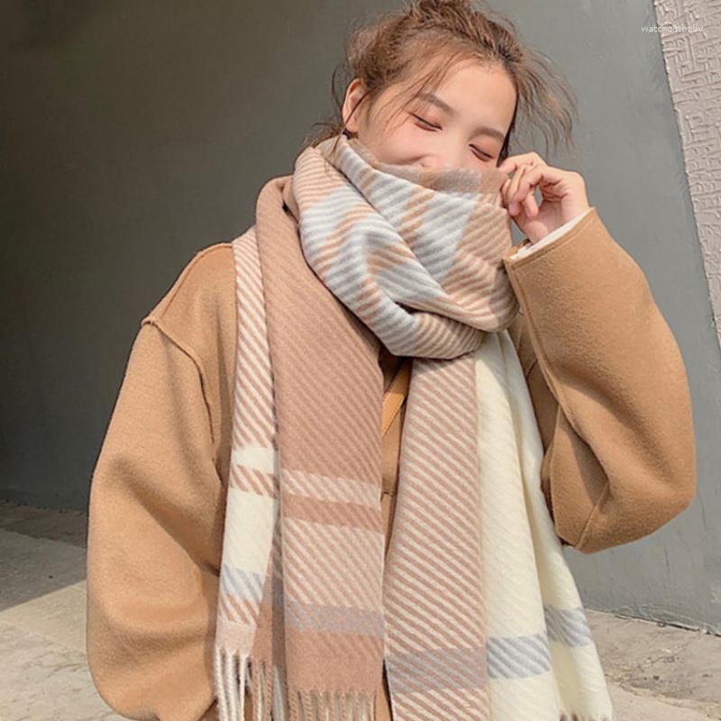 Scarves Women Scarf Autumn Winter 2023 Preppy Style Plaid Scarve Pashmina Mujer Femme Foulard Bufanda Shawl Unisex Men
Scarves Women Scarf Autumn Winter 2023 Preppy Style Plaid Scarve Pashmina Mujer Femme Foulard Bufanda Shawl Unisex Men