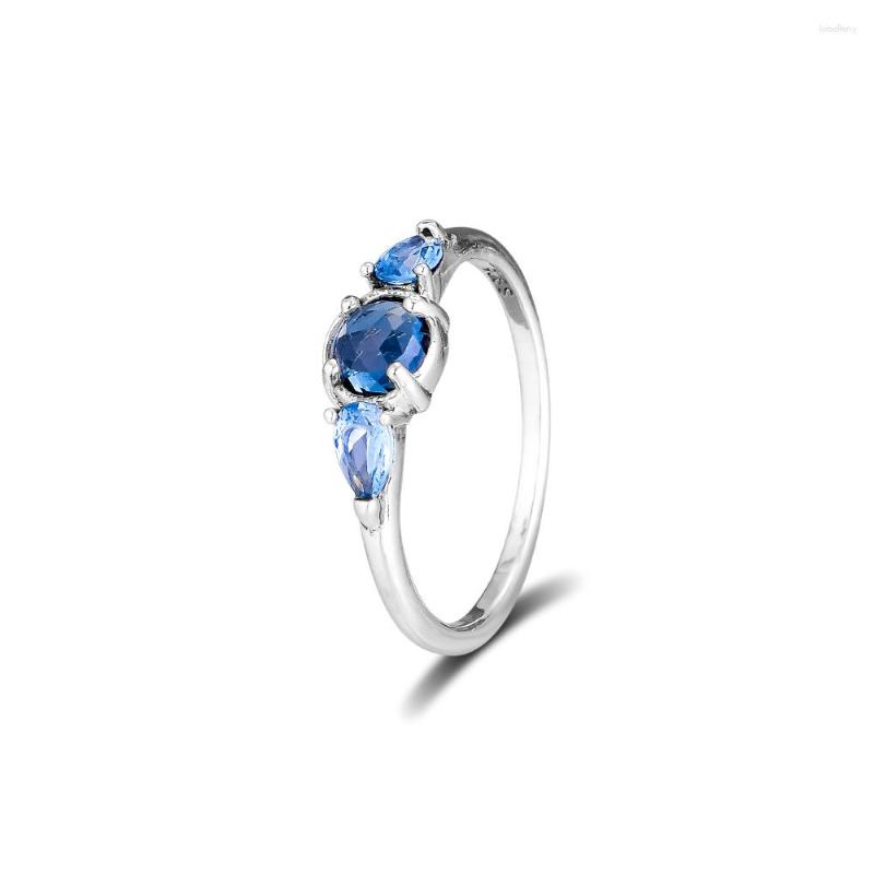 Cluster Rings Patterns Of Frost With Sky Blue Crystal 925 Sterling Silver Fine Jewelry
Cluster Rings Patterns Of Frost With Sky Blue Crystal 925 Sterling Silver Fine Jewelry