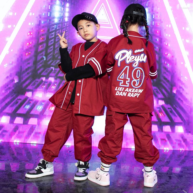 Stage Wear Children Hip Hop Dance Clothes Girls Jazz Costume Red Coat Pants Kpop Hiphop Suit Boys Street Performance Outfit BL9316, 2pcs
Stage Wear Children Hip Hop Dance Clothes Girls Jazz Costume Red Coat Pants Kpop Hiphop Suit Boys Street Performance Outfit BL9316, 2pcs