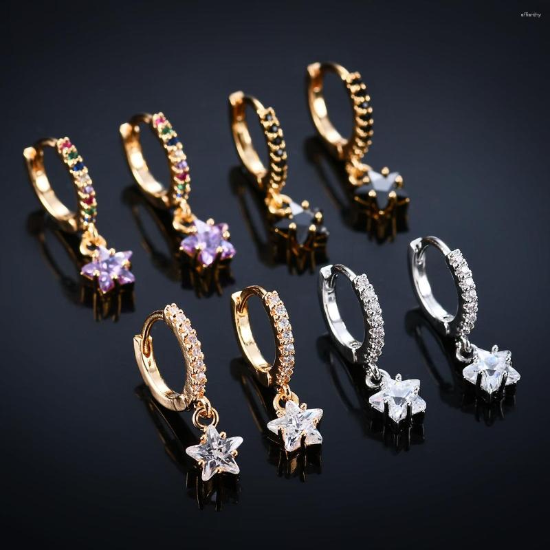 Dangle Earrings Fashion Colorful Star Ins Style Women Ear Stud Copper Lady Hanging Earing Tragus Cartilage Piercing Jewelry
Dangle Earrings Fashion Colorful Star Ins Style Women Ear Stud Copper Lady Hanging Earing Tragus Cartilage Piercing Jewelry