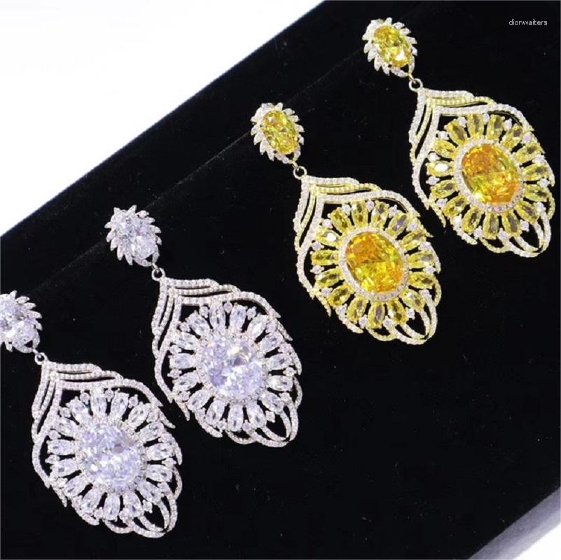 Stud Earrings Ruif Gorgeous Synthetic Yellow Diamond For Women Luxury Jewelry Party Red Carpet
Stud Earrings Ruif Gorgeous Synthetic Yellow Diamond For Women Luxury Jewelry Party Red Carpet