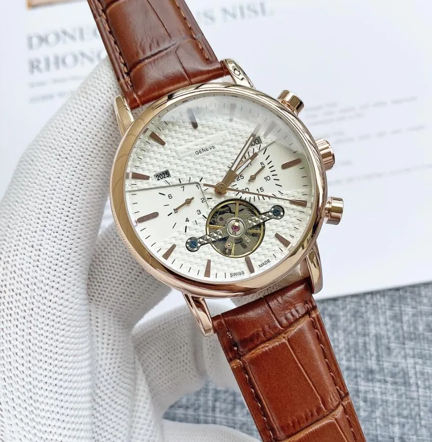 Men Patekity relogio masculino Wristwatches Luxury Brand Tourbillon Automatic Mechanical Watches Sport Leather Strap Waterproof Watch #18
Men Patekity relogio masculino Wristwatches Luxury Brand Tourbillon Automatic Mechanical Watches Sport Leather Strap Waterproof Watch #18