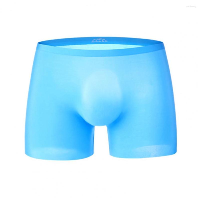 Underpants 1 Pc Men Boxer Shorts Ice Silk Panties Seamless Sexy Underwear Man Male Ultra-thin Breathable Briefs, Black
Underpants 1 Pc Men Boxer Shorts Ice Silk Panties Seamless Sexy Underwear Man Male Ultra-thin Breathable Briefs, Black