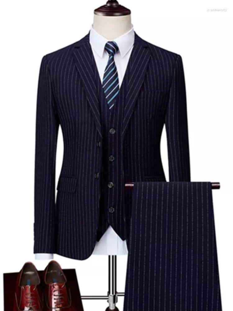Men's Suits Men's Casual Wedding Stripe Black/Navy Men Custom Made Tuxedo Skinny 3Pcs Blazer Trousers Slim Fit Jacket Vest Pants, White
Men's Suits Men's Casual Wedding Stripe Black/Navy Men Custom Made Tuxedo Skinny 3Pcs Blazer Trousers Slim Fit Jacket Vest Pants, White