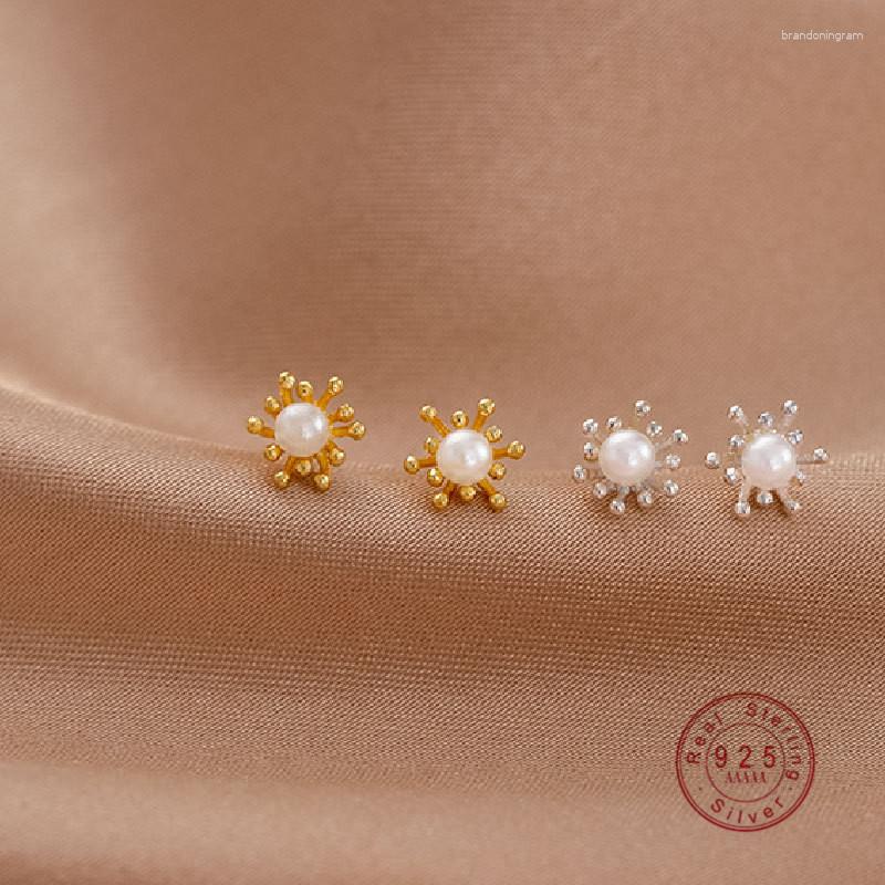 Stud Earrings HI MAN 925 Sterling Silver Creative Pearl Flower Women Classic Elegant Birthday Gift Jewelry Accessories
Stud Earrings HI MAN 925 Sterling Silver Creative Pearl Flower Women Classic Elegant Birthday Gift Jewelry Accessories