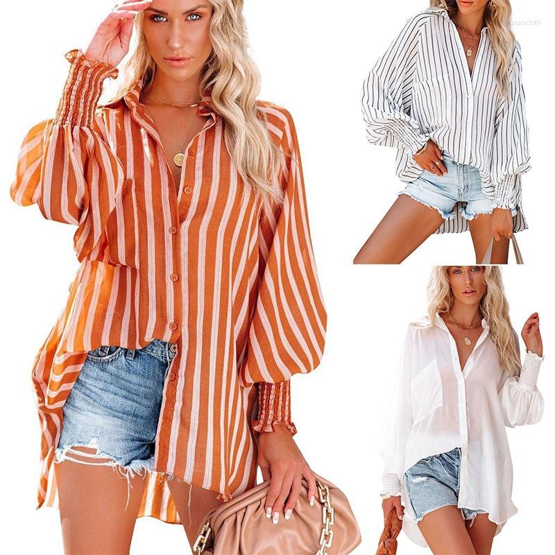 Women' Blouses Women' 2023 Spring/Summer Amazon Cover Up Beach Vacation Sun Protection Medium Long Stripe Shirt, Orange
Women' Blouses Women' 2023 Spring/Summer Amazon Cover Up Beach Vacation Sun Protection Medium Long Stripe Shirt, Orange