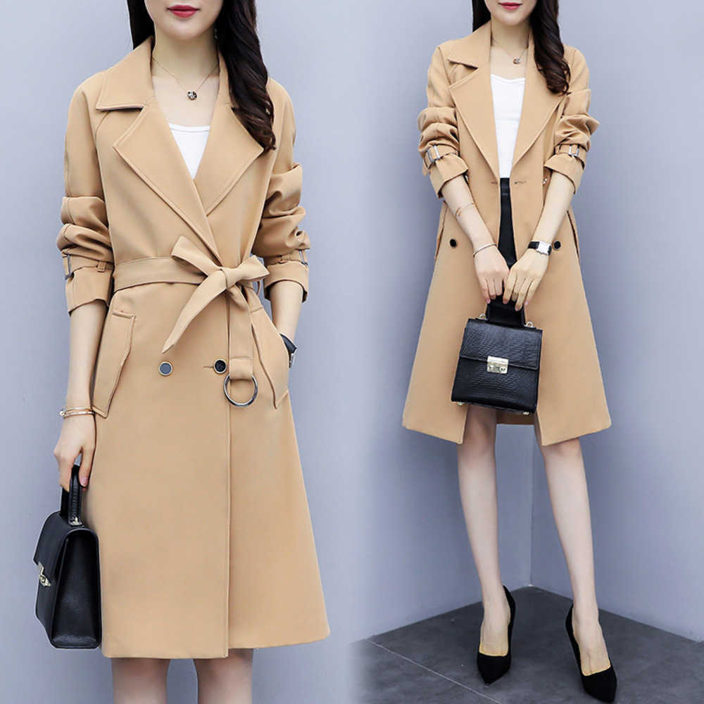 Windbreaker Mid length 2020 New Korean Version Loose Casual Small Women' Popular Spring and Autumn Season Coat leather jackets for women, Black
Windbreaker Mid length 2020 New Korean Version Loose Casual Small Women' Popular Spring and Autumn Season Coat leather jackets for women, Black