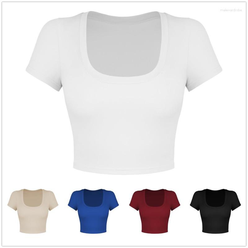 Women's T Shirts Summer Sexy Spicy Girl Y2k Women's Top Ventilate Square Collar Crop T-shirt 2023 Fashion Casual Slim Short Sleeve Tees
Women's T Shirts Summer Sexy Spicy Girl Y2k Women's Top Ventilate Square Collar Crop T-shirt 2023 Fashion Casual Slim Short Sleeve Tees