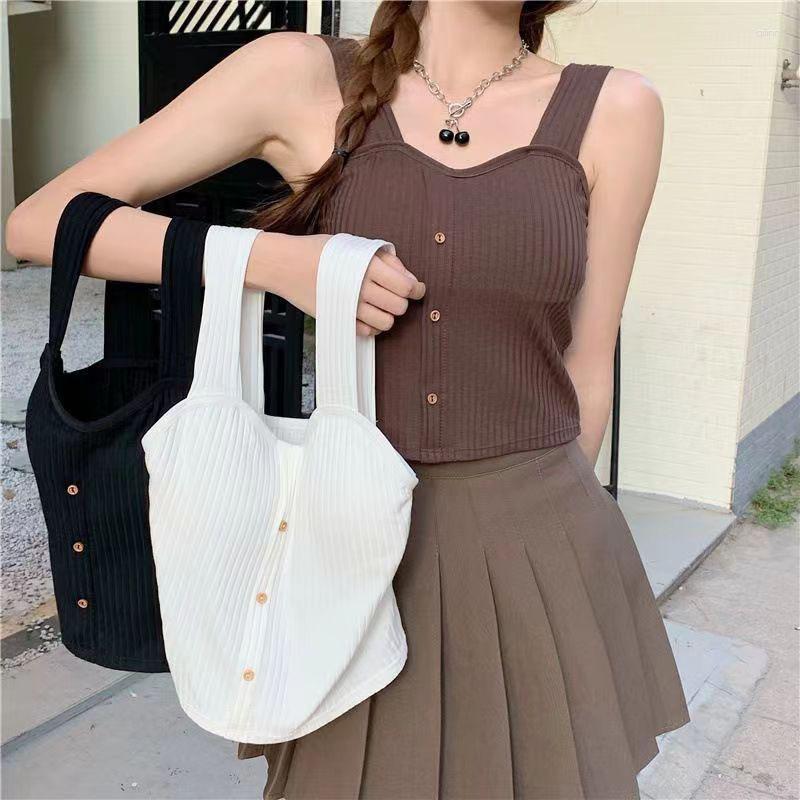 Women's Tanks Women Summer 2023 Elastic Tank Top Crop Camisole Sleeveless T Shirt Spaghetti Vest Knitted Camis Female Tops White Black
Women's Tanks Women Summer 2023 Elastic Tank Top Crop Camisole Sleeveless T Shirt Spaghetti Vest Knitted Camis Female Tops White Black
