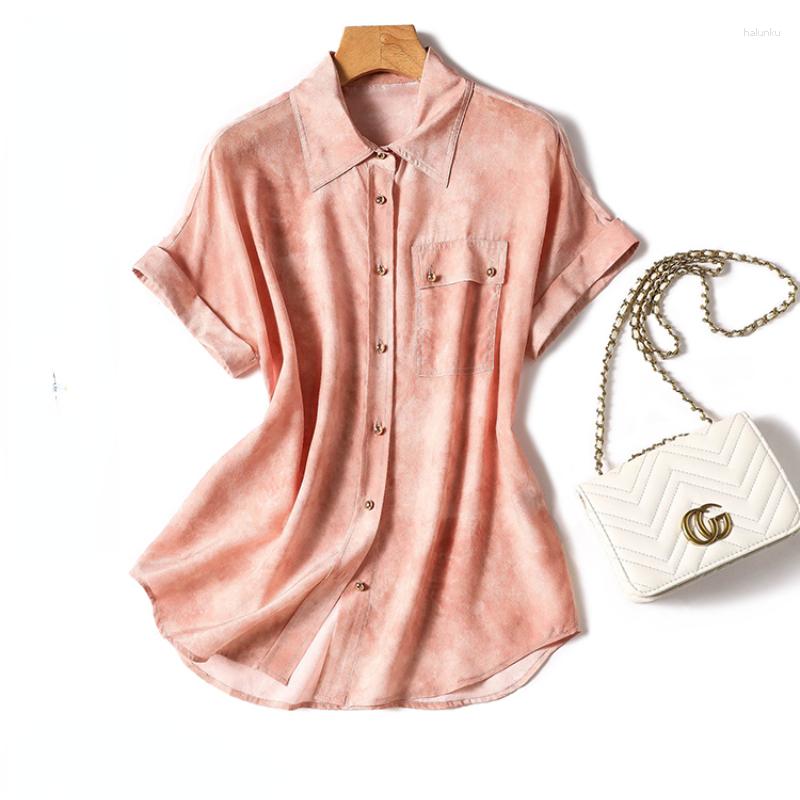 Women's Blouses Silk Shirt Women Summer 2023 Solid Satin Casual Loose Short Sleeve Denim Style Top Turn-down Collar YCMYUNYAN, Image color
Women's Blouses Silk Shirt Women Summer 2023 Solid Satin Casual Loose Short Sleeve Denim Style Top Turn-down Collar YCMYUNYAN, Image color