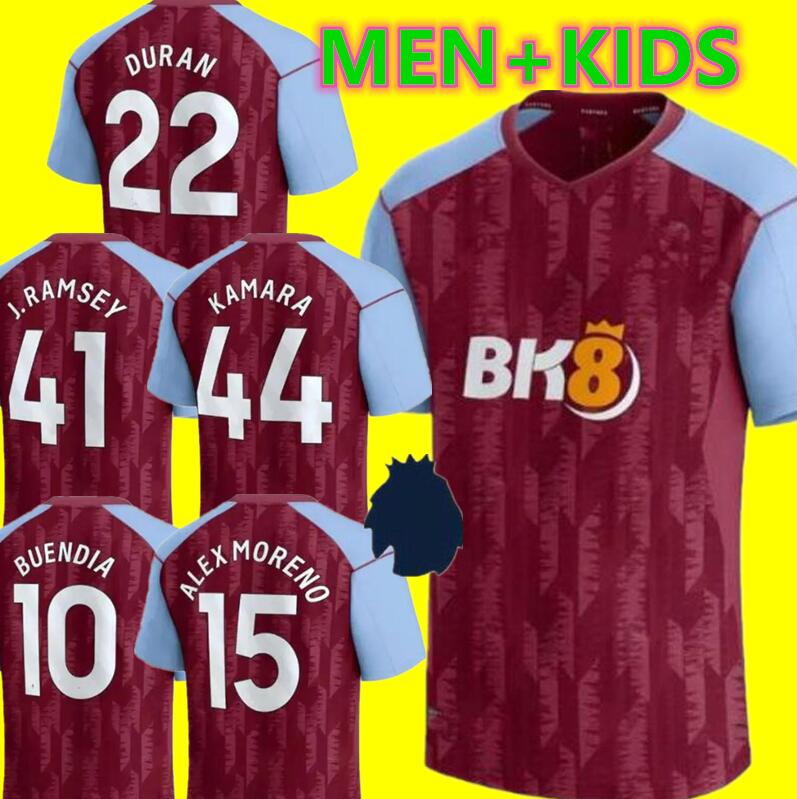 KAMARA 23 24 Home Away Third 2023 2024 Aston villaES Soccer Jerseys WATKINS BUENDIA McGINN EL GHAZI DOUGLAS LUIZ MINGS KONSA CASH Football 3XL 4XL Tops
KAMARA 23 24 Home Away Third 2023 2024 Aston villaES Soccer Jerseys WATKINS BUENDIA McGINN EL GHAZI DOUGLAS LUIZ MINGS KONSA CASH Football 3XL 4XL Tops