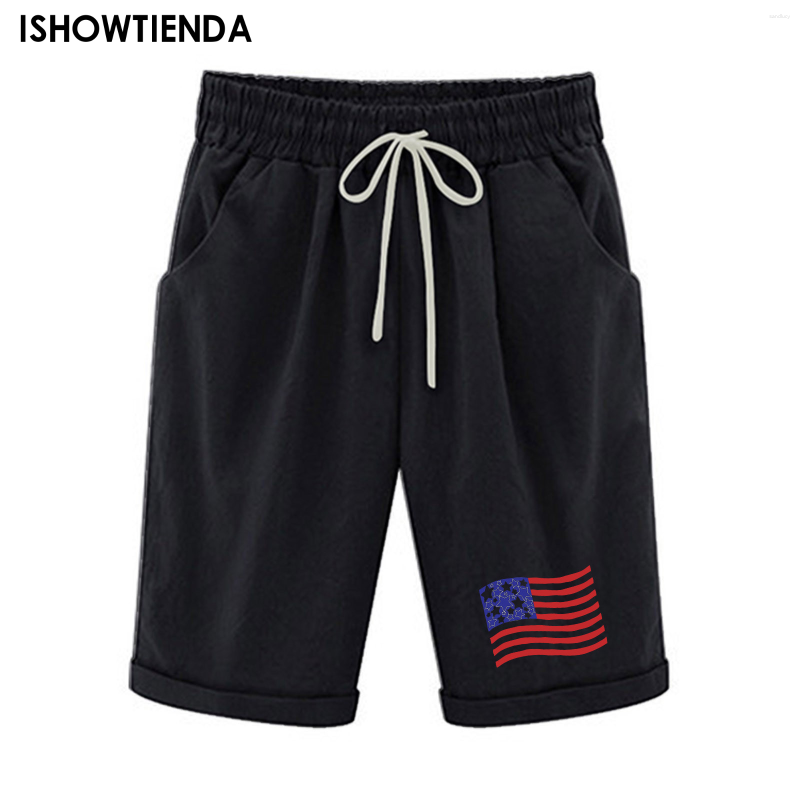 Women' Shorts Drawstring Simple Streetwear Women' Clothing Cotton Line Women Casual Independence Day Print With Pockets 2023, Black
Women' Shorts Drawstring Simple Streetwear Women' Clothing Cotton Line Women Casual Independence Day Print With Pockets 2023, Black