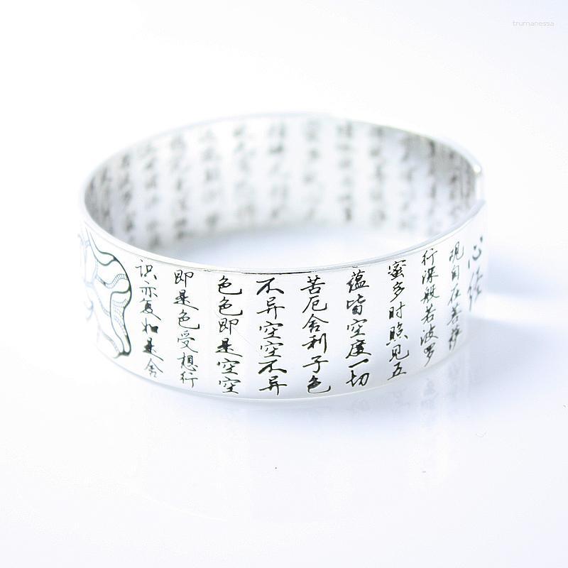 Bangle Sangsy Vintage Silvery Cuff Mantra Bracelet Men Heart Sutra Lotus Flower Braclet Tibetan Buddhism Ethnic Jewelry Raym22
Bangle Sangsy Vintage Silvery Cuff Mantra Bracelet Men Heart Sutra Lotus Flower Braclet Tibetan Buddhism Ethnic Jewelry Raym22