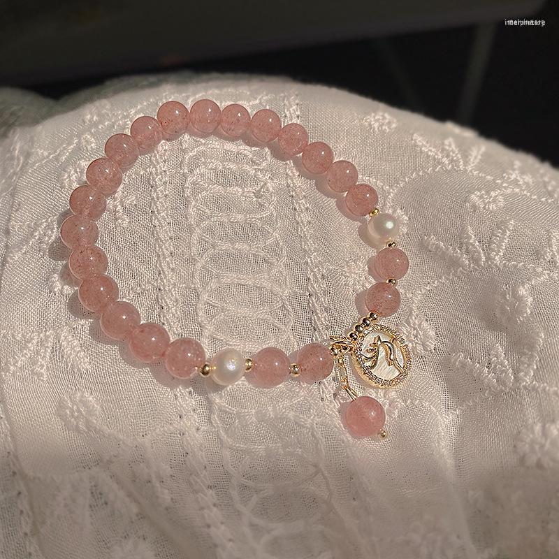 Strand Colorful L Korean Fashion Design Pink Crystal Deer Pendant Means Always Together Bangles For Women Friend Lucky Jewelry Gift
Strand Colorful L Korean Fashion Design Pink Crystal Deer Pendant Means Always Together Bangles For Women Friend Lucky Jewelry Gift