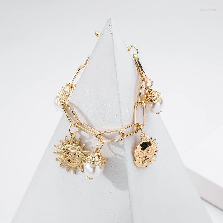 Bangle ORNAPEADIA Ins 2023 Pearl Coin Pendant Chain Female Retro Simple Geometric Korean Bracelet For Women Wholesale Jewelry Raym22
Bangle ORNAPEADIA Ins 2023 Pearl Coin Pendant Chain Female Retro Simple Geometric Korean Bracelet For Women Wholesale Jewelry Raym22