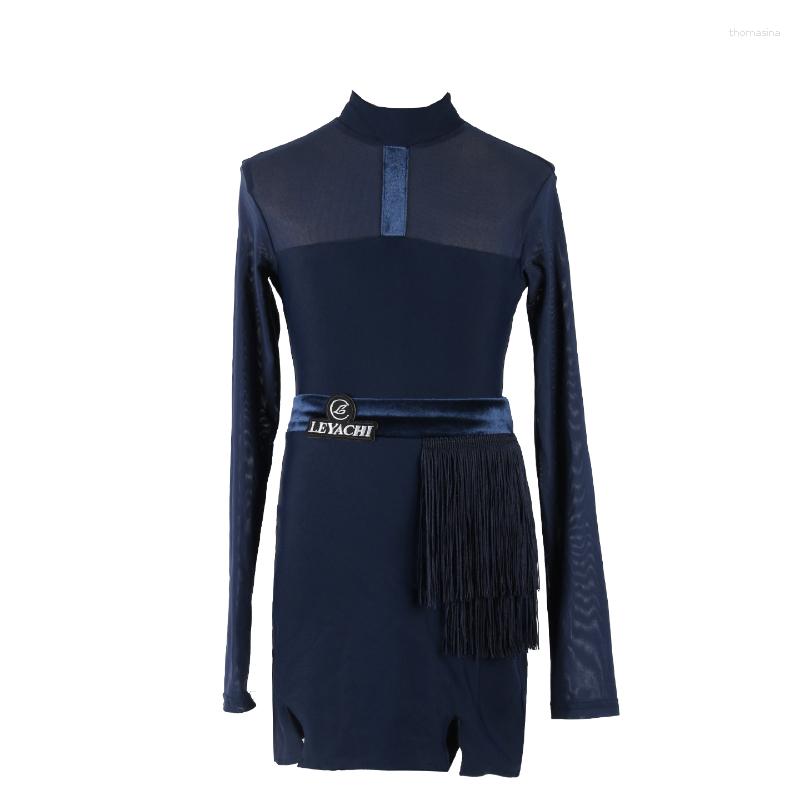 Stage Wear NY07 LT6A03KW Long Sleeve Bodysuit Tassel Kids Latin Dance Skirt For Girl Professional Competition Ballroom Dancing Costume, 001
Stage Wear NY07 LT6A03KW Long Sleeve Bodysuit Tassel Kids Latin Dance Skirt For Girl Professional Competition Ballroom Dancing Costume, 001