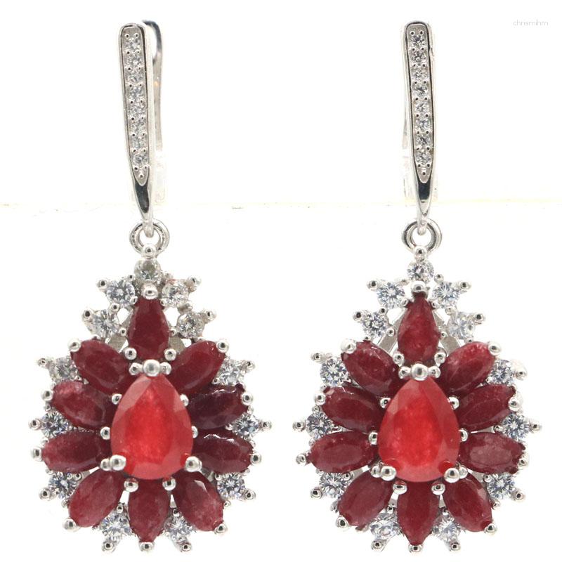 Dangle Earrings 40x18mm Jazaz 9.8g Real Red Ruby Violet Tanzanite White CZ Women Wedding 925 Solid Sterling Silver
Dangle Earrings 40x18mm Jazaz 9.8g Real Red Ruby Violet Tanzanite White CZ Women Wedding 925 Solid Sterling Silver