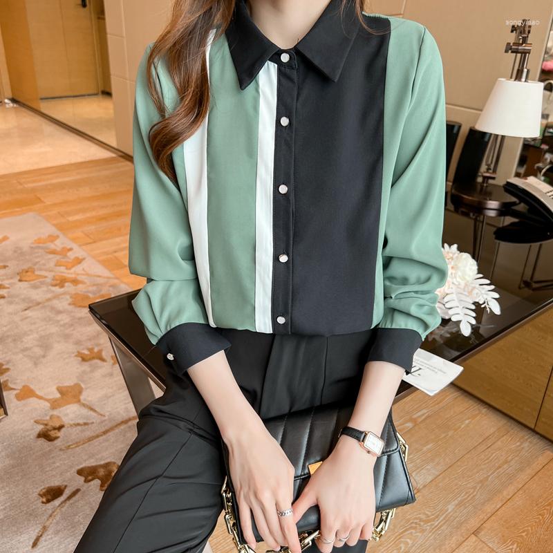 Women' Blouses Fashion Printing Ladies Shirts 2023 Spring Summer Women' Long Sleeve Mujer Blusas Female Tops, Multi
Women' Blouses Fashion Printing Ladies Shirts 2023 Spring Summer Women' Long Sleeve Mujer Blusas Female Tops, Multi